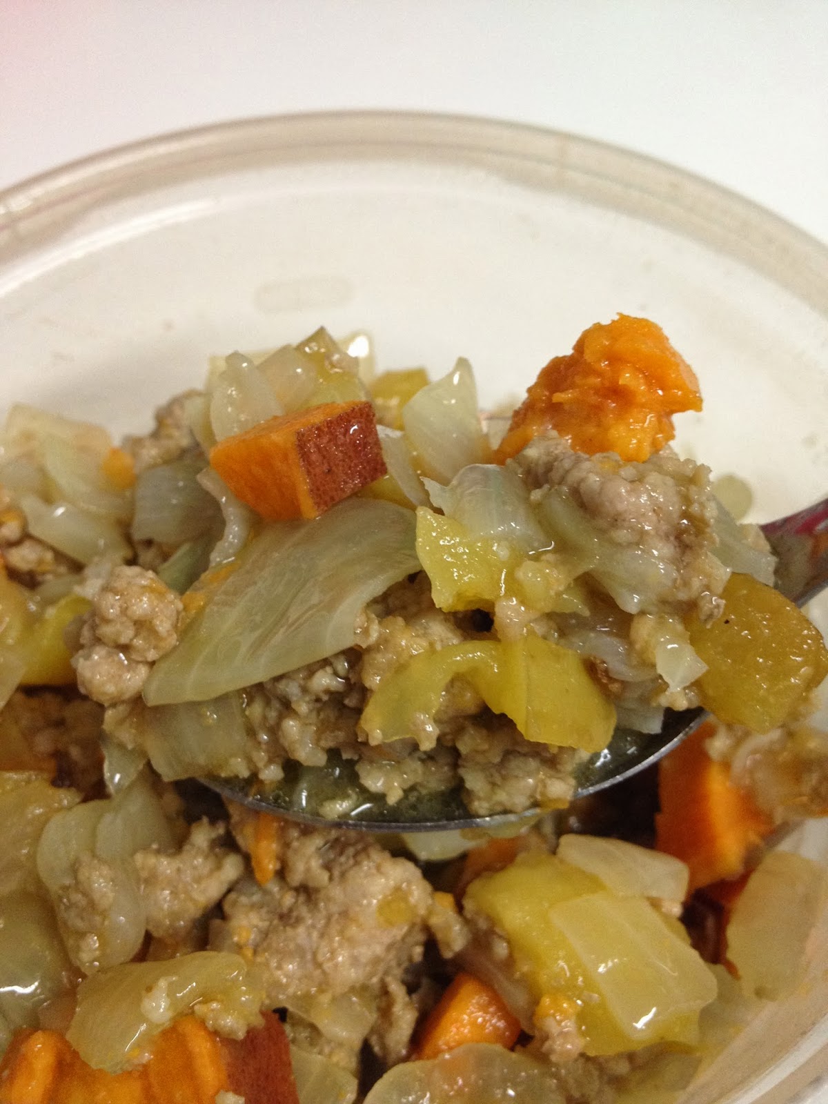 5Ingredient Paleo Pork Apple Hash (Paleo, Zone)